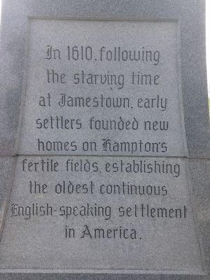 Hampton Monument Marker image. Click for full size.