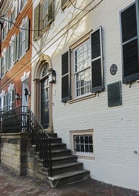 The Fairfax House Marker image. Click for full size.