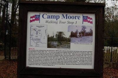 Camp Moore #3 Marker image. Click for full size.