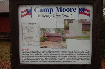 Camp Moore #6 Marker image. Click for full size.