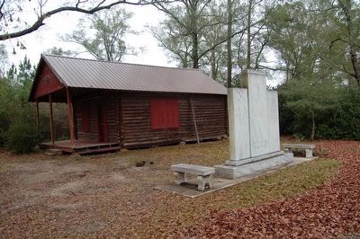 Camp Moore Meeting House and Monument image. Click for full size.