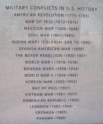 Veterans Memorial Marker image. Click for full size.