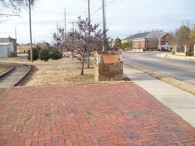 The Trail of Tears Marker. Click for full size. The Trail of Tears Marker image. Click for full size.