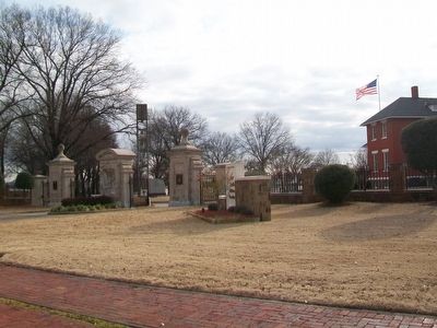 Fort Smith National Cemetery Entrance. Click for full size. Fort Smith National Cemetery Entrance image. Click for full size.