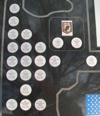 Vietnam War Memorial Roll of Honored Dead image. Click for full size.