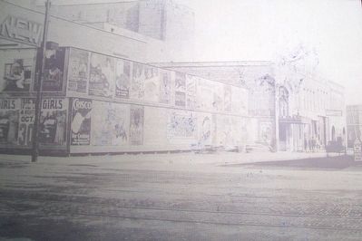 Photo on The New Theatre in 1911 Marker image. Click for full size.