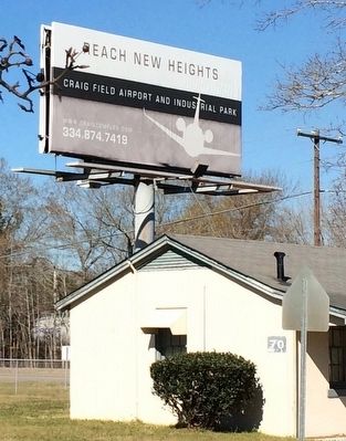 Billboard at entrance to the Industrial complex.. Click for full size. Billboard at entrance to the Industrial complex. image. Click for full size.