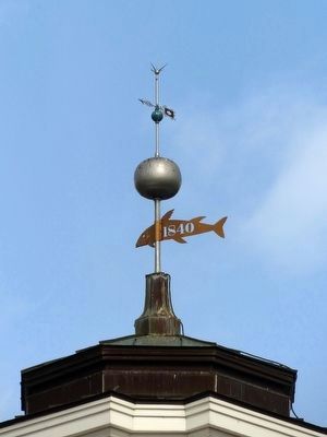 Frederick County Courthouse Weathervane image. Click for full size.