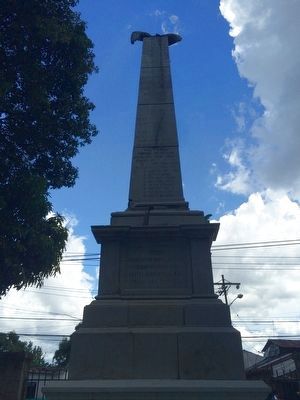 Monument to the Salvadoran Soldiers (west). Click for full size. Monument to the Salvadoran Soldiers (west) image. Click for full size.