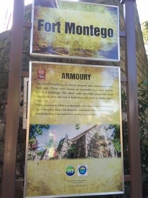 Fort Montego Armoury Marker image. Click for full size.
