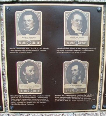 United States Commanders in Chief Marker. Click for full size. United States Commanders in Chief Marker image. Click for full size.
