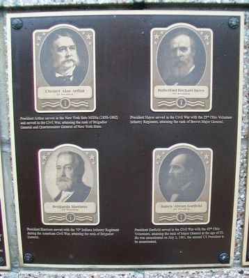 United States Commanders in Chief Marker. Click for full size. United States Commanders in Chief Marker image. Click for full size.