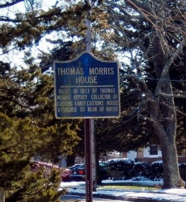 Thomas Morris House Marker image. Click for full size.