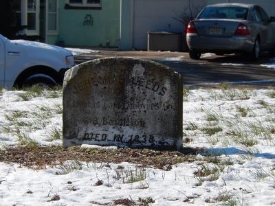 Jeremiah Leeds Grave Marker-Died in 1838. Click for full size. Jeremiah Leeds Grave Marker-Died in 1838 image. Click for full size.