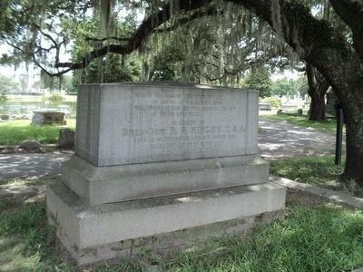 Brig. Gen. R. S. Ripley monument and grave image. Click for full size.