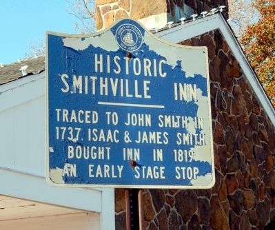 Historic Smithville Inn Marker image. Click for full size.