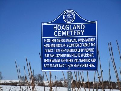 Hoagland Cemetery Marker image. Click for full size.