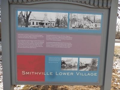 Smithville Lower Village Marker image. Click for full size.