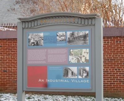 An Industrial Village Marker image. Click for full size.