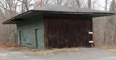 The freight station on Dyer Avenue.. Click for full size. The freight station on Dyer Avenue. image. Click for full size.