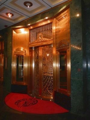 The Peacock Door. Click for full size. The Peacock Door image. Click for full size.