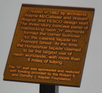 The "H" Wall Marker image. Click for full size.