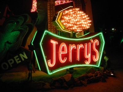 Jerry's Nugget Sign and Marker image. Click for full size.