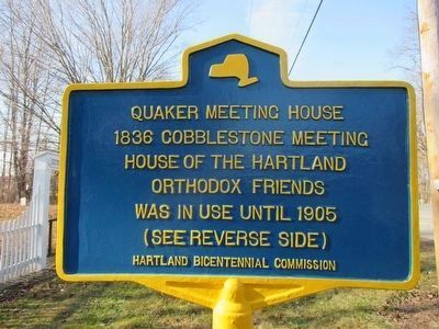 Quaker Meeting House image. Click for full size.