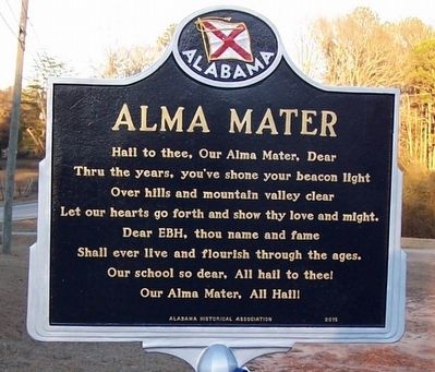 Alma Mater Marker image. Click for full size.