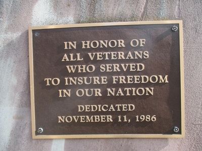 Mounted Plaque image. Click for full size.