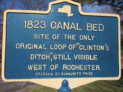 1823 Canal Bed Marker image. Click for full size.