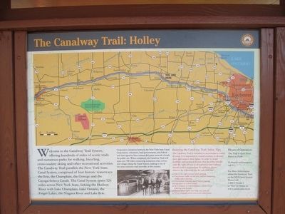 The Canalway Trail: Holley image. Click for full size.