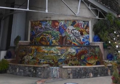 Water Fountain Mosaic. Click for full size. Water Fountain Mosaic image. Click for full size.