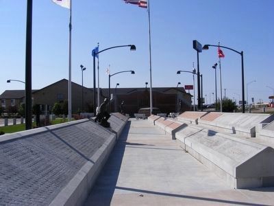 20th Century Veterans Memorial image. Click for full size.