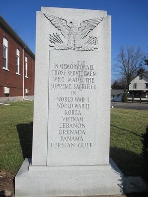 In Memory of All Those Servicemen image. Click for full size.