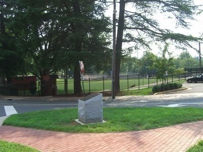 Barton Street Confederate Monument Marker. Click for full size. Barton Street Confederate Monument Marker image. Click for full size.