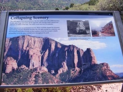 Collapsing Scenery Marker image. Click for full size.