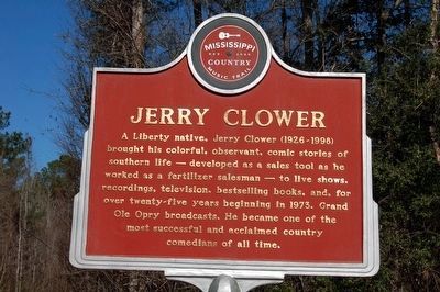 Jerry Clower Marker (side A) image. Click for full size.