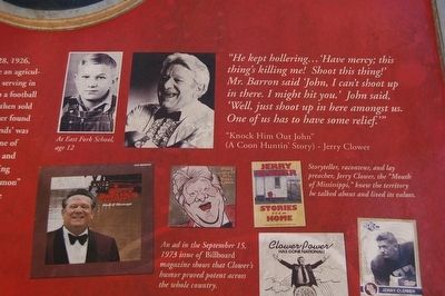 Jerry Clower Marker image. Click for full size.