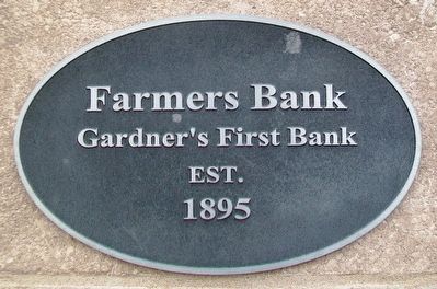 Farmers Bank Marker image. Click for full size.