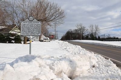Swan Pond Manor Marker. Click for full size. Swan Pond Manor Marker image. Click for full size.