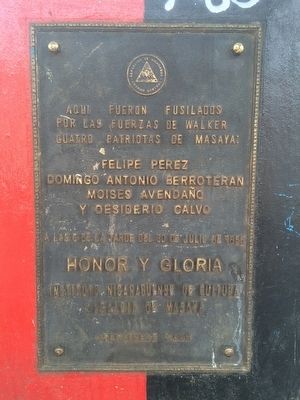 Here Were Shot Four Patriots Marker image. Click for full size.