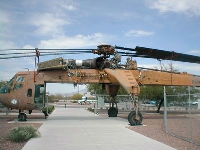 Helicopter Crane at entrance image. Click for full size.