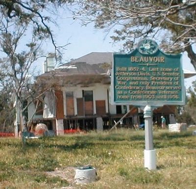 Beauvoir Marker. Click for full size. Beauvoir Marker image. Click for full size.