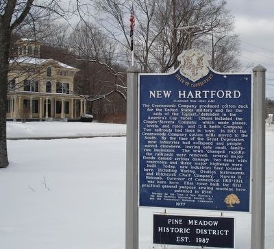 New Hartford Marker image. Click for full size.