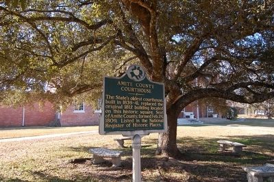 Amite County Courthouse Marker image. Click for full size.
