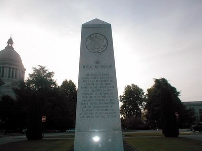 The Medal of Honor Marker. Click for full size. The Medal of Honor Marker image. Click for full size.