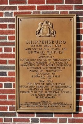 Shippensburg Marker image. Click for full size.