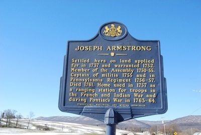 Joseph Armstrong Marker image. Click for full size.