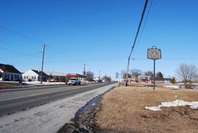 Chambersburg Marker. Click for full size. Chambersburg Marker image. Click for full size.